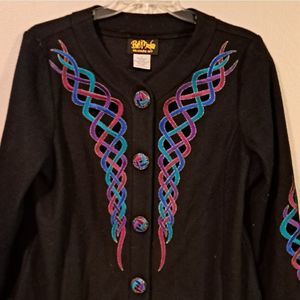 ‎Bob Mackie Wool Blend Jacket